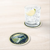 Nationaal Park New River Gorge Ronde Kartonnen Onderzetter (Insitu)