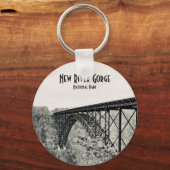 Nationaal Park New River Gorge Sleutelhanger (Voorkant)