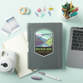 Nationaal Park New River Gorge Sticker (iPad Cover)