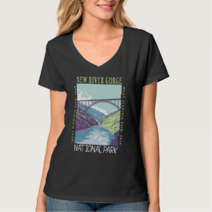  Nationaal Park New River Gorge T-shirt