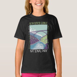  Nationaal Park New River Gorge T-shirt
