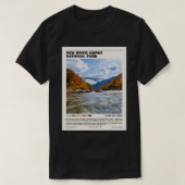 Nationaal Park New River Gorge T-shirt (Design voorkant)