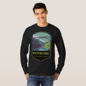 Nationaal Park New River Gorge T-shirt (Voorkant volledig)
