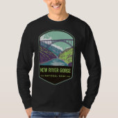Nationaal Park New River Gorge T-shirt (Voorkant)