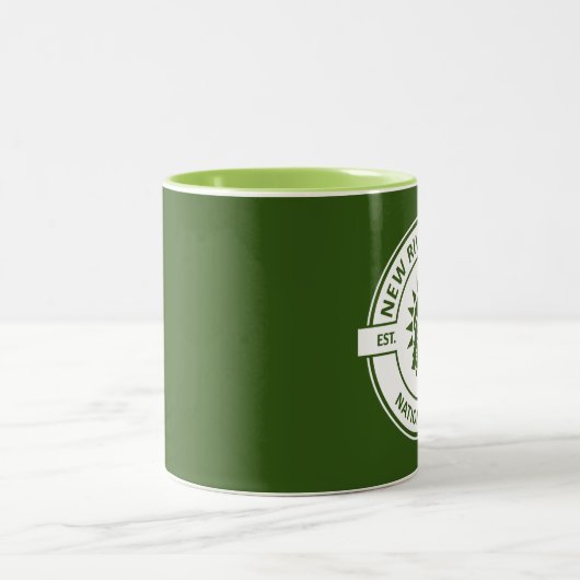 Nationaal Park New River Gorge Tweekleurige Koffiemok (Center)