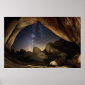 Nationaal park Night Sky Poster (Voorkant)