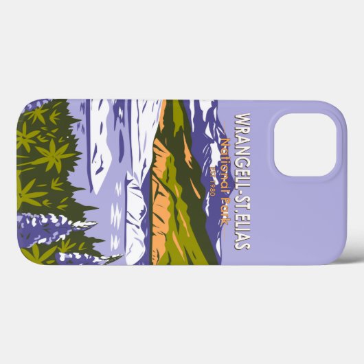 Nationaal park Nizina Lake Alaska Case-Mate iPhone Case (Achterkant (horizontaal))