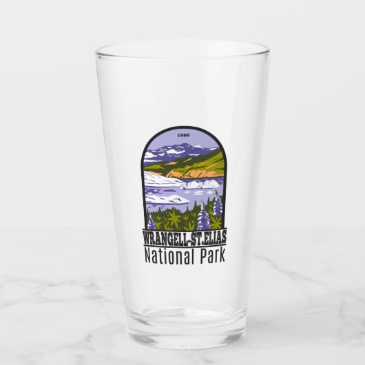 Nationaal park Nizina Lake Alaska Glas (Voorkant)