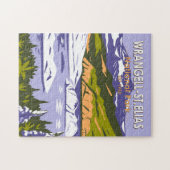 Nationaal park Nizina Lake Alaska Legpuzzel (Horizontaal)