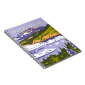 Nationaal park Nizina Lake Alaska Notitieboek (Rechterzijde)