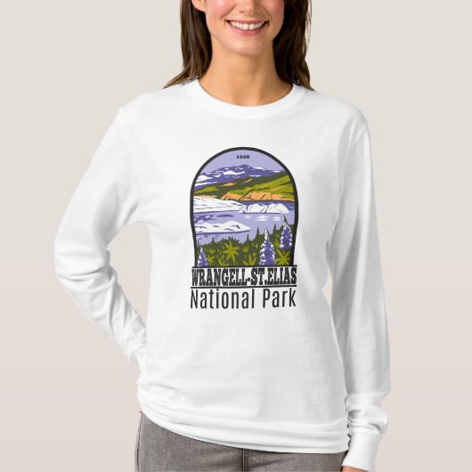 Nationaal park Nizina Lake Alaska T-shirt (Voorkant)