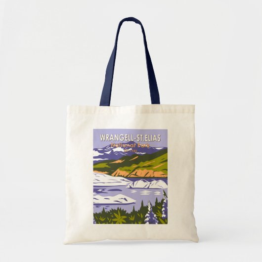 Nationaal park Nizina Lake Alaska Tote Bag (Voorkant)