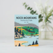 Nationaal park Nock Mountains Oostenrijk  Briefkaart (Staand voorkant)