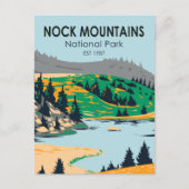 Nationaal park Nock Mountains Oostenrijk  Briefkaart (Voorkant)