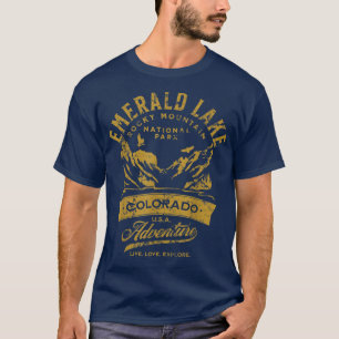 Nationaal Park Noodtoestand van het Emerald Lake R T-shirt