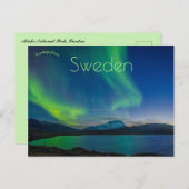 Nationaal Park Noordelijke Lichten Abisko Briefkaart (Voorkant / Achterkant)