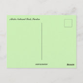 Nationaal Park Noordelijke Lichten Abisko Briefkaart (Achterkant)