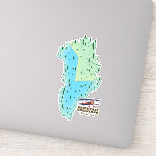 Nationaal Park Noordoost-Groenland Sticker