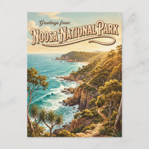 Nationaal park Noosa Australië Briefkaart