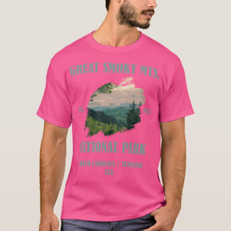 Nationaal Park North Carolina T-shirt