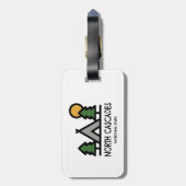 Nationaal park North Cascades Bagagelabel (Achterkant verticaal)