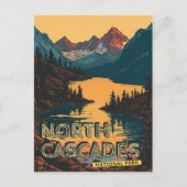 Nationaal park North Cascades Briefkaart (Voorkant)
