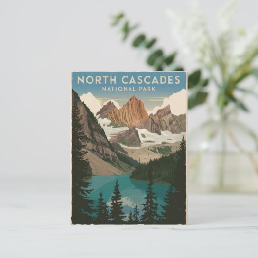 Nationaal park North Cascades  Briefkaart (Staand voorkant)