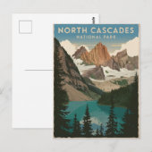 Nationaal park North Cascades  Briefkaart (Voorkant / Achterkant)