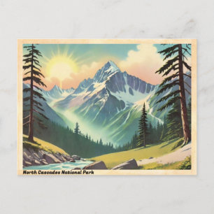 Nationaal park North Cascades  Briefkaart