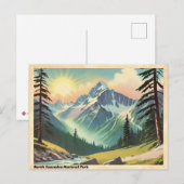 Nationaal park North Cascades  Briefkaart (Voorkant / Achterkant)