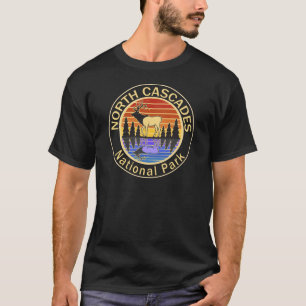 Nationaal park North Cascades Elk T-shirt