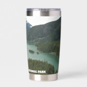 Nationaal park North Cascades Geïsoleerde Drinkbeker (Achterkant)