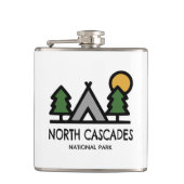 Nationaal park North Cascades Heupfles (Voorkant)