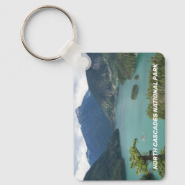 Nationaal park North Cascades Landscape Sleutelhanger