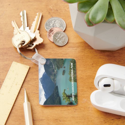 Nationaal park North Cascades Landscape Sleutelhanger (Bureau)