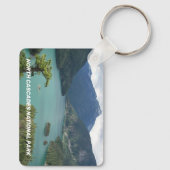 Nationaal park North Cascades Landscape Sleutelhanger (Achterkant)