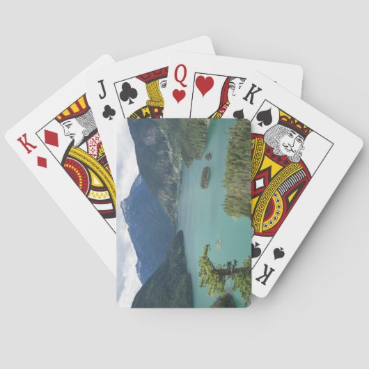 Nationaal park North Cascades Landscape Speelkaarten (Achterkant)