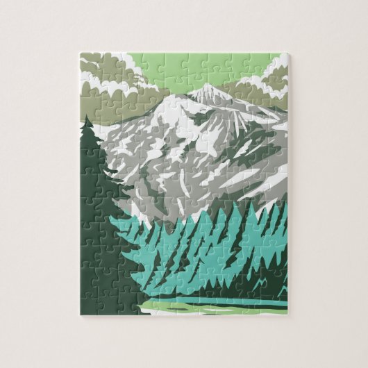 Nationaal park North Cascades Legpuzzel (Verticaal)