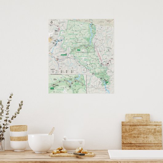 Nationaal park North Cascades Poster (Keuken)