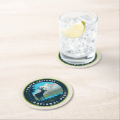 Nationaal park North Cascades Ronde Kartonnen Onderzetter (Insitu)