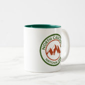 Nationaal park North Cascades Tweekleurige Koffiemok (Voorkant rechts)