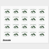 Nationaal park North Cascades Vierkante Sticker (Vel)