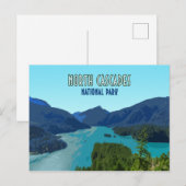 Nationaal park North Cascades Washington Briefkaart (Voorkant / Achterkant)