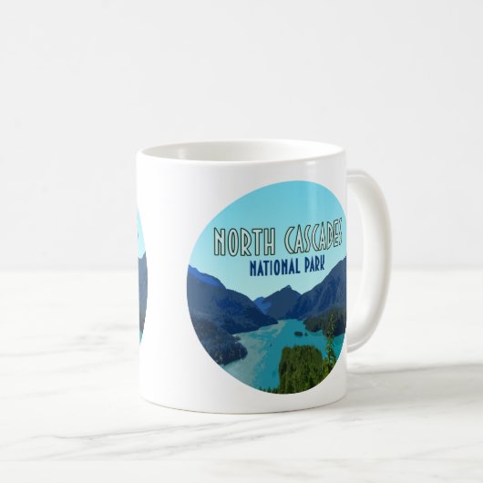 Nationaal park North Cascades Washington Koffiemok (Voorkant rechts)