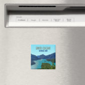 Nationaal park North Cascades Washington Magneet (Insitu (Vaatwasser))