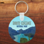 Nationaal park North Cascades Washington Sleutelhanger (Voorkant)
