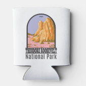 Nationaal park North Dakota Theodore Roosevelt Blikjeskoeler (Achterkant)