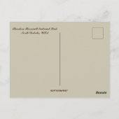 Nationaal park North Dakota Theodore Roosevelt Briefkaart (Achterkant)