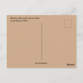 Nationaal park North Dakota Theodore Roosevelt Briefkaart (Achterkant)