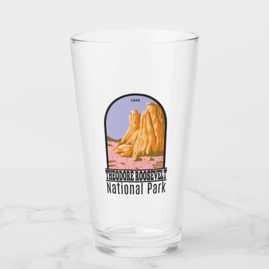 Nationaal park North Dakota Theodore Roosevelt Glas (Voorkant)
